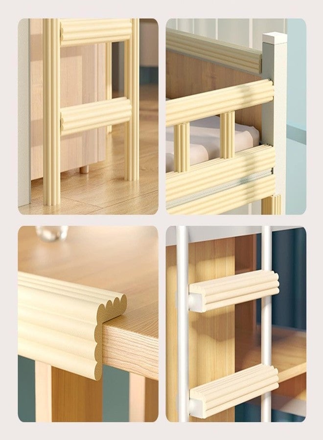 CEPLO Table Edge Safety Strip, Extra Soft Foam Protector for Baby & Kids, Furniture,Table,DeskTable Protection Strip Corner Guards for Furniture,Table Corner Protector 2 Meter (Cream) - Image 3