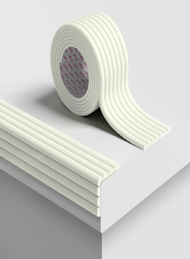 CEPLO Table Edge Safety Strip, Extra Soft Foam Protector for Baby & Kids, Furniture,Table,DeskTable Protection Strip Corner Guards for Furniture,Table Corner Protector 2 Meter (Cream) - Image 1