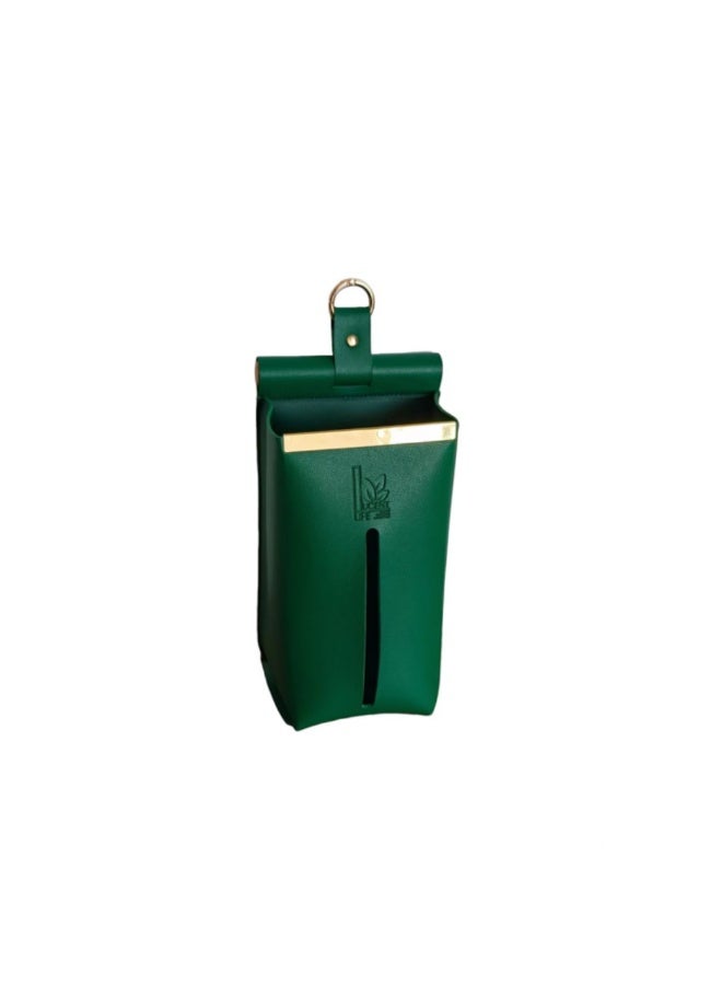 Smart Storage Wall-Mount Tissue & Wet-Wipe Dispenser — Premium PU Leather - Image 4