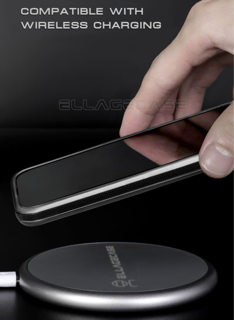 Case with stand for Samsung Galaxy S23 Plus, Solid Camera Protection, Shockproof, Compatible with Magsafe and Wireless Charging