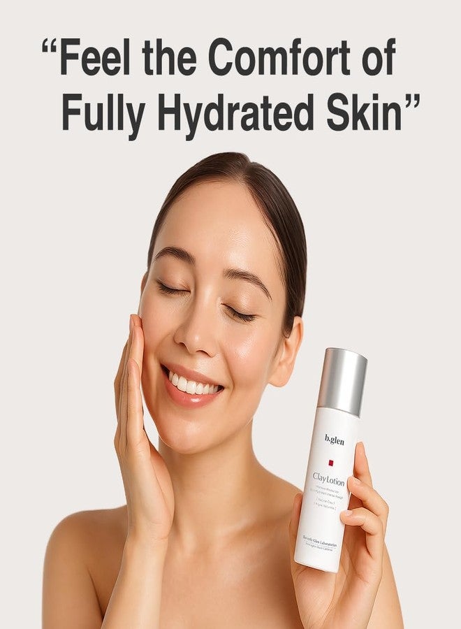 b.glen Facial Moisturizing Toning Lotion from Japan | Dry Skin | Sensitive Skin | Bentonite | Hyaluronic Acid | b.glen Clay Lotion 120mL/4.06fl.oz. - Image 4