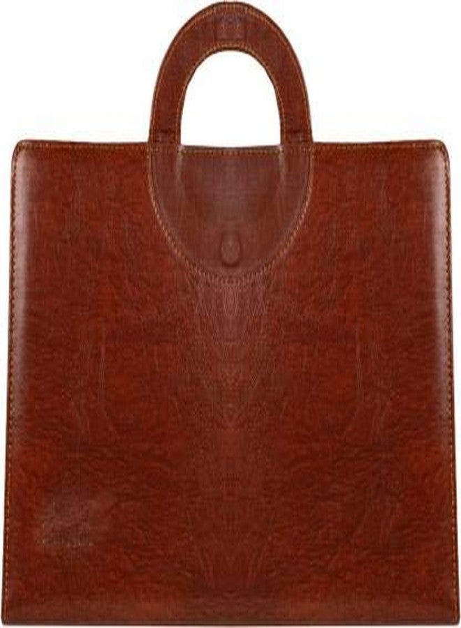 Neel Pure Leather Document Folder (Set of 1, Brown) - Image 2