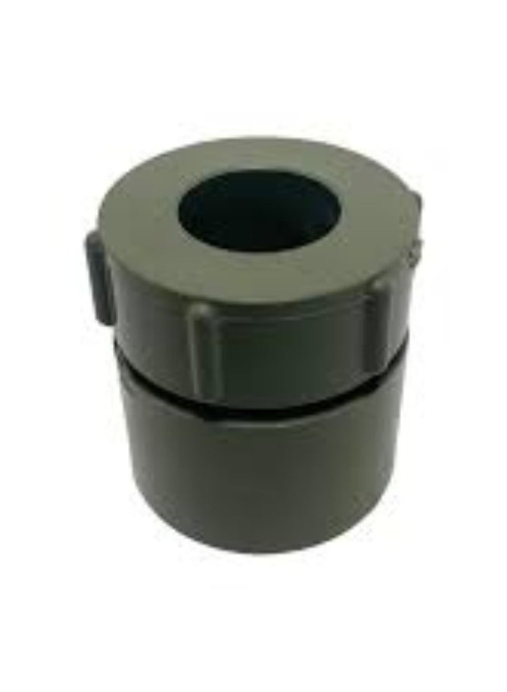 KNP Access Cap UPVC Pipe Fitting (1.1/2 Inch) is a crucial component in plumbing systems, designed for easy access and maintenance. - Image 1
