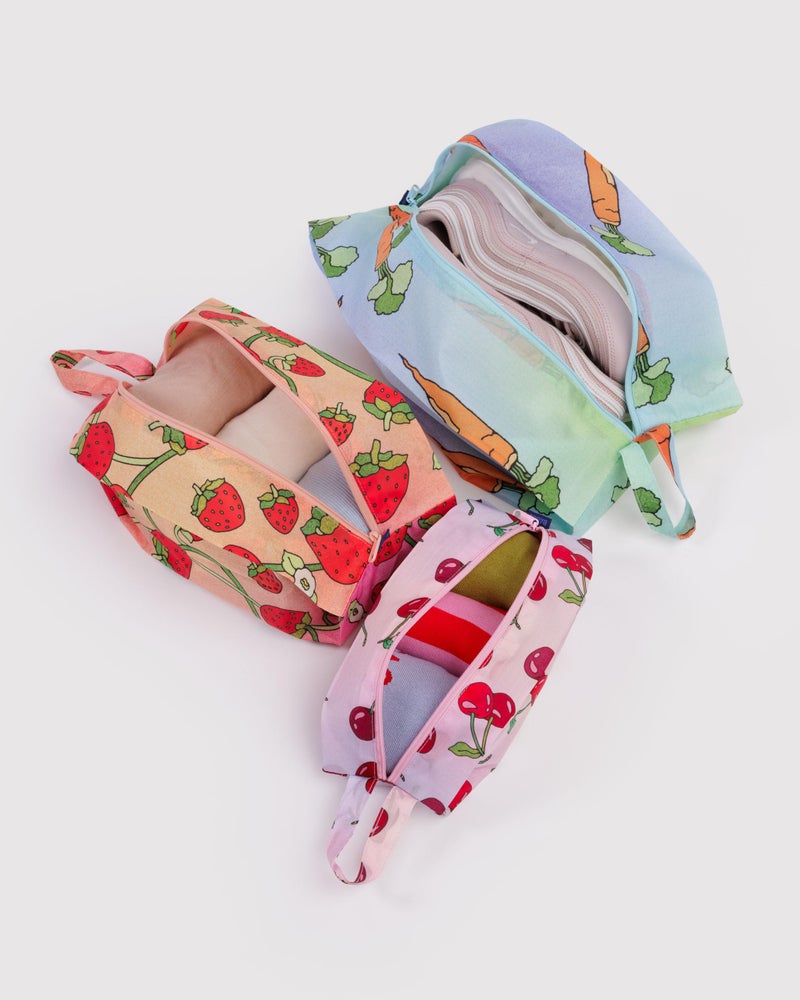BAGGU 3D Zip Set - Carrots & Berries - Image 2