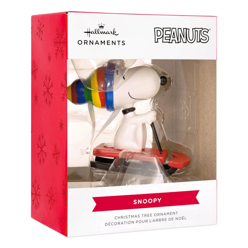 هولمارك الفول السوداني Snoopy Snoopy Snoopy راتنج عيد الميلاد زخرفة - Image 3