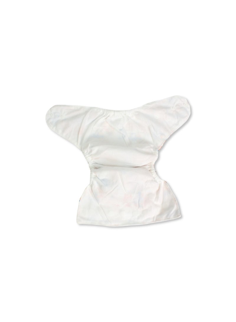 حفاضات أطفال قطنية - بيضاء بنقشة أدوات - Image 3