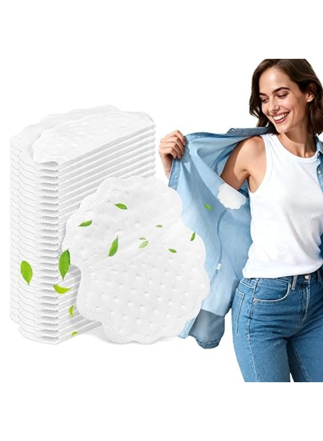 Underarm Sweat Pads - 100 Pack (50 Pairs) Armpit Pads for Women and Men, Disposable Sweat Protection Underarm Fight Hyperhidrosis Non Visible, Comfortable Unflavored - Image 1