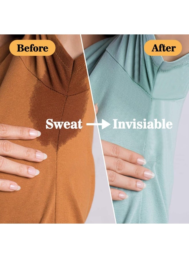 Underarm Sweat Pads - 100 Pack (50 Pairs) Armpit Pads for Women and Men, Disposable Sweat Protection Underarm Fight Hyperhidrosis Non Visible, Comfortable Unflavored - Image 5