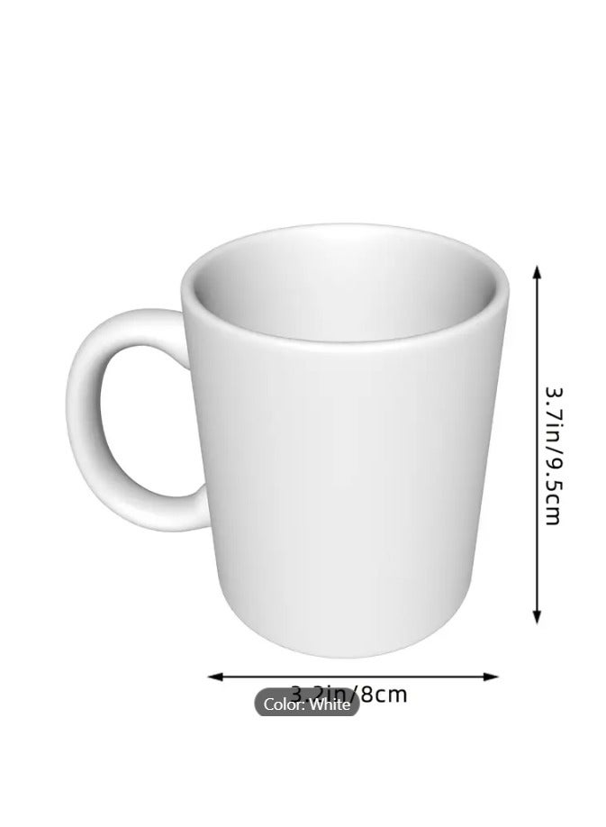 RYN White Coffee Mug islamic Calligraphy Design - Image 3