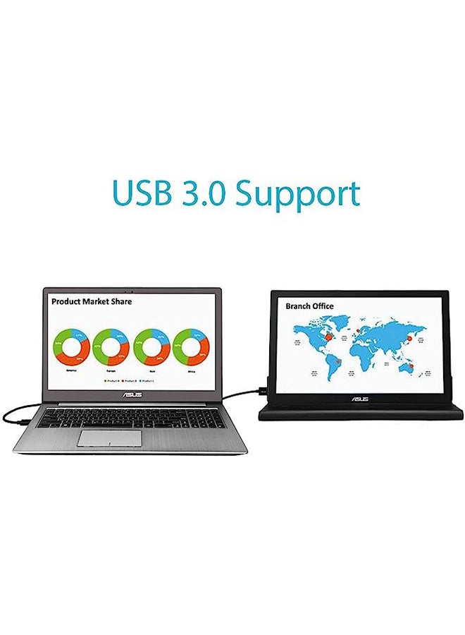 ASUS MB168B Portable USB Monitor With 15.6 Inch Display, HD/ USB-powered/ Ultra-slim/ Smart Case Black - Image 3
