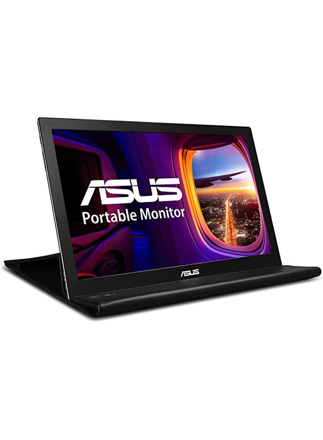 ASUS MB168B Portable USB Monitor With 15.6 Inch Display, HD/ USB-powered/ Ultra-slim/ Smart Case Black - Image 1