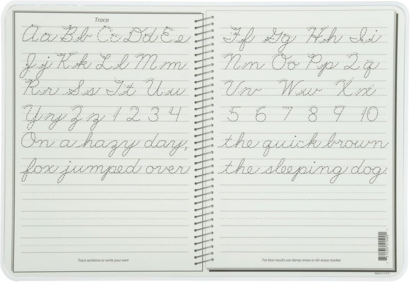 Painless Learning Cursive Writing Placemat - Large Educational Tool for Kids - Image 2