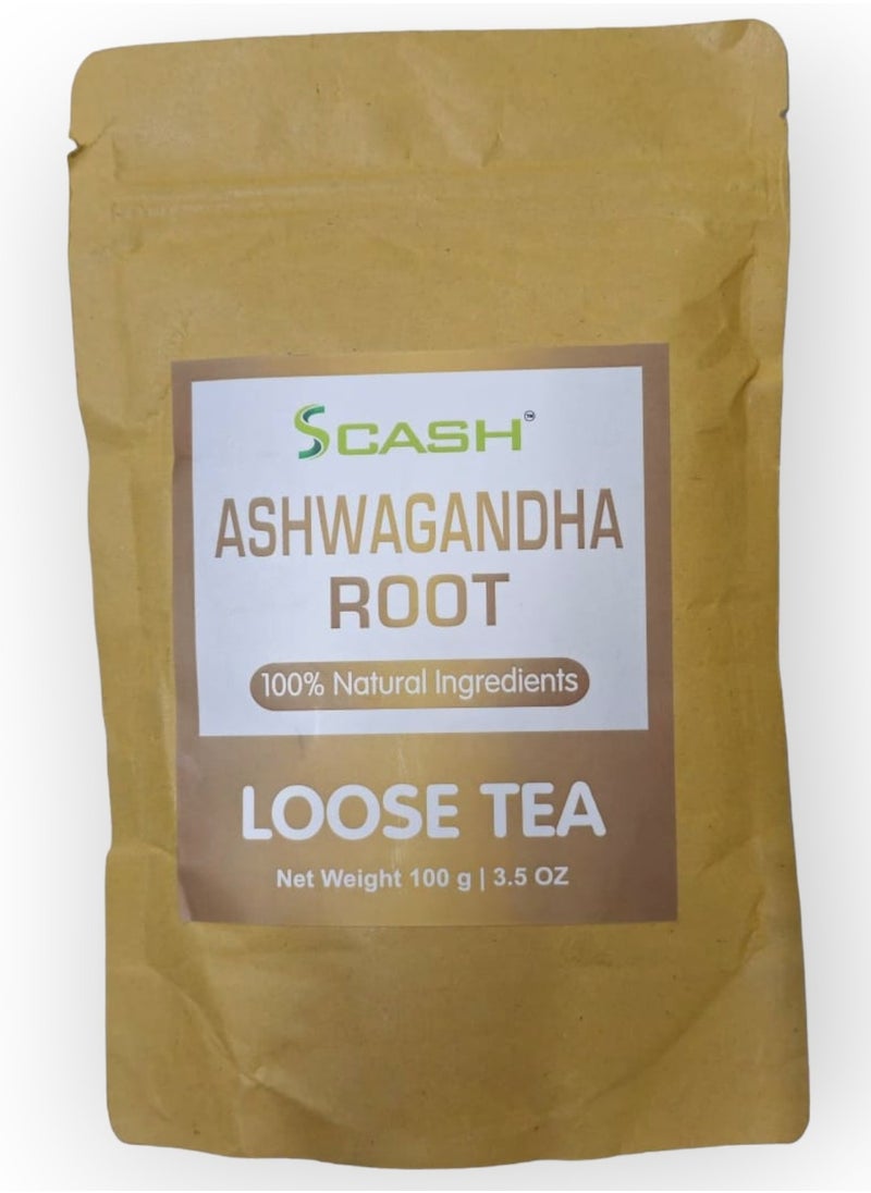 Scash Ashwagandha Root Loose Tea 3.5 Ounce / 100g - pzsku/ZEFB579439D38178CBAFEZ/45/_/1721648077/f1fe7ca8-61f0-454f-a415-76af3fdadc01