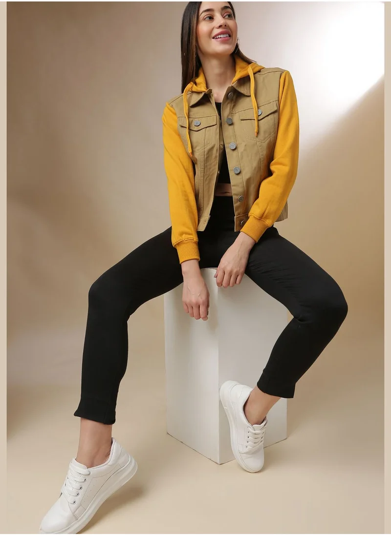 Campus Sutra Stylish Jeans Jacket