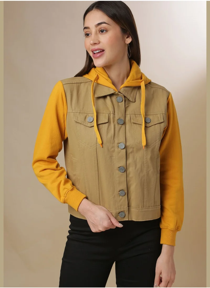 Campus Sutra Stylish Jeans Jacket