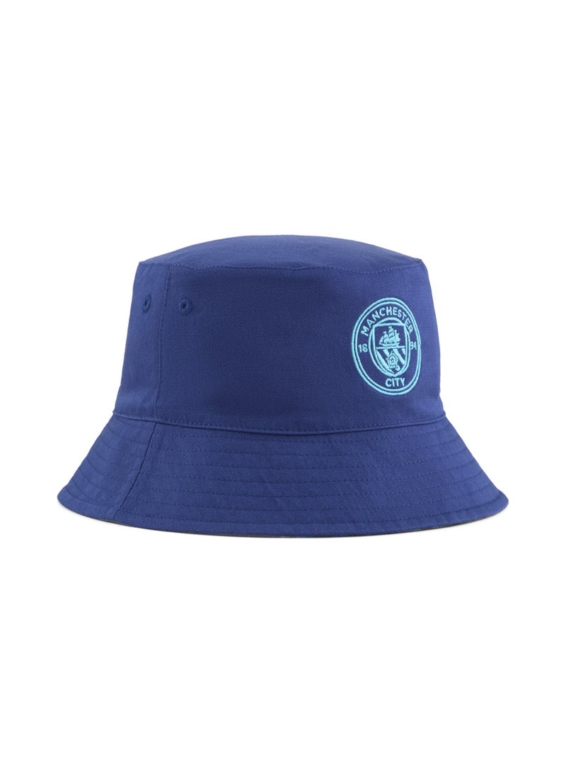 PUMA Manchester City ftblNRGY Reversible Blue Bucket Hat - Image 1