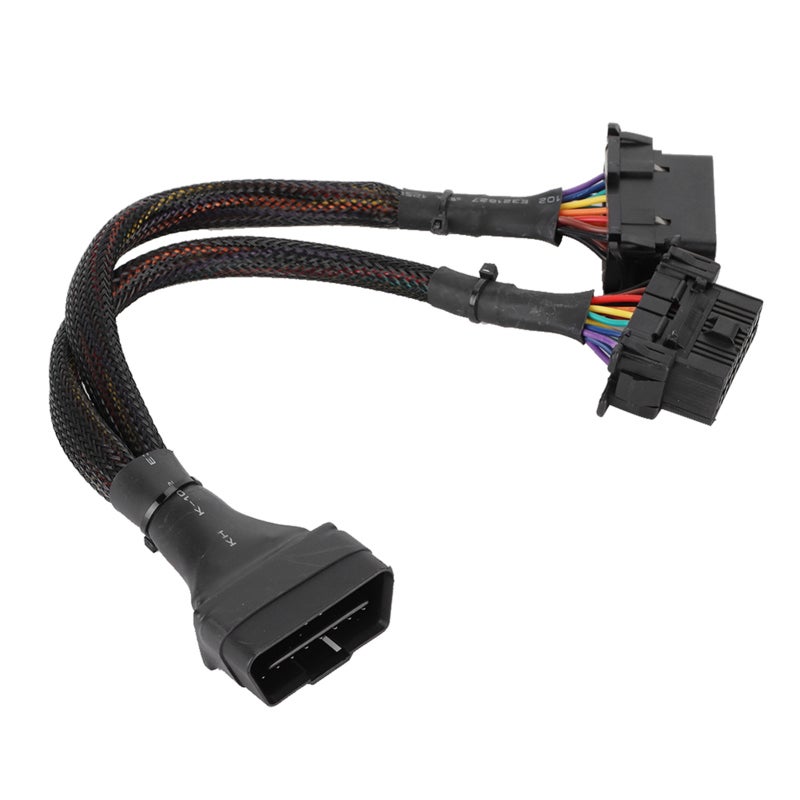 OBD Adapter Splitter Y Cable: ABS Material, Wear Resistant - Perfect Fit, High Performance Vehicle Scanner Extension Cord for Sylphy 2009, Vios 2014, X-Trail 2012, Kia Vehicle - Image 5