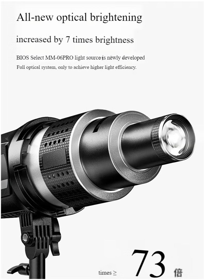Generic Flash Snoot Conical Lens, Video Artist Modelling Shape Photo Studio Light Kit, with Optical Spotlight Lens 35 Gobos  - Image 5
