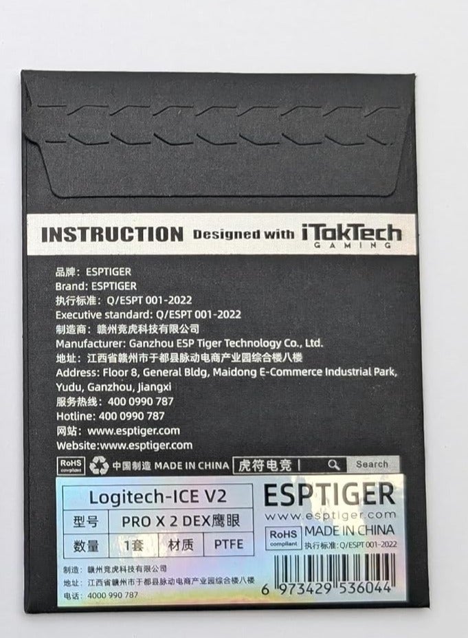 ESPTIGER ICE V2 SKATES FOR LOGITECH G PRO DEX - Image 1