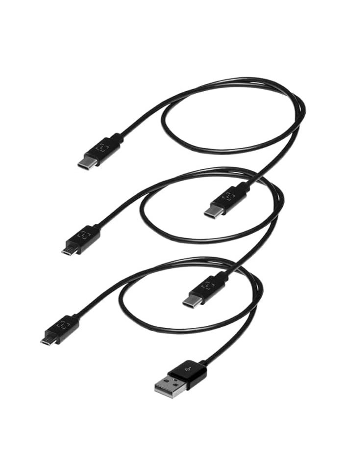Ledger Otg Kit (On The Go Cable Set For Cryptocurrency Hardware Wallet)