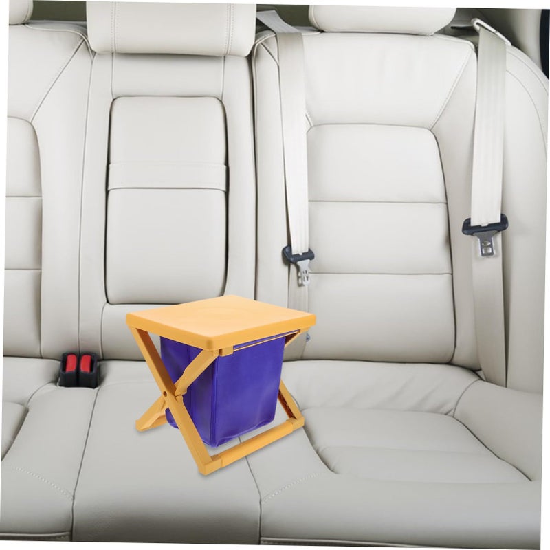 Foldable Travel Toilet Seat Portable Potty for Adults Kids Camping Indoor Outdoor Blue - Image 3