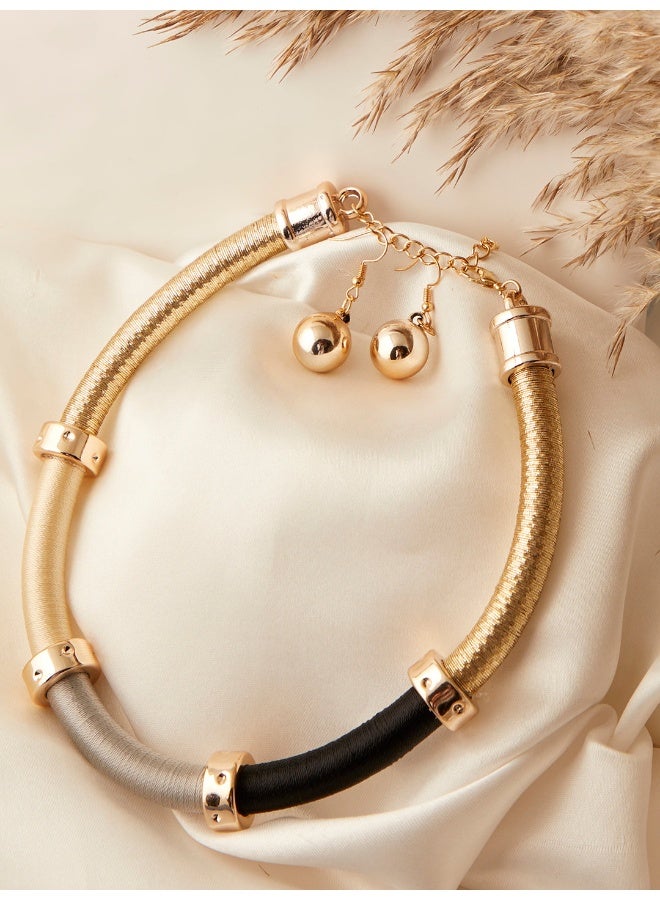 SOHI Party Artificial Jewellery Set - Image 3