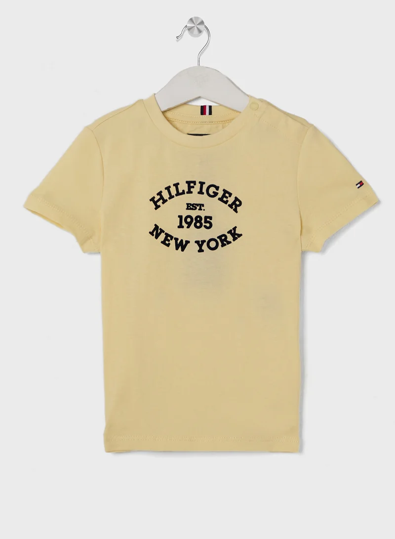 تومي هيلفيغر MONOTYPE FLOCK REGULAR TEE SS