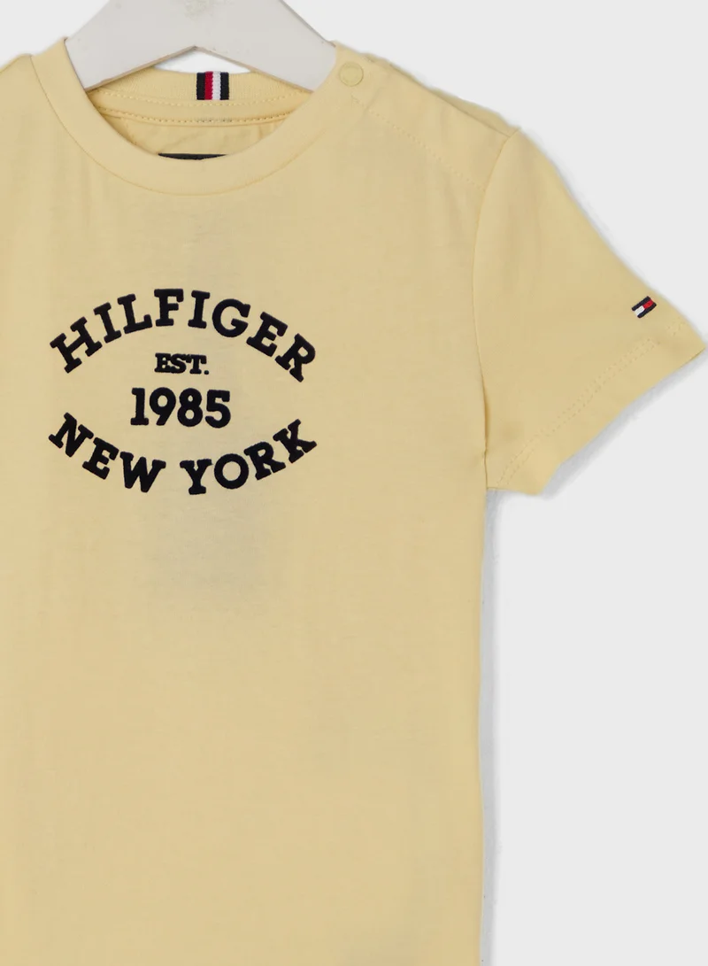 تومي هيلفيغر MONOTYPE FLOCK REGULAR TEE SS