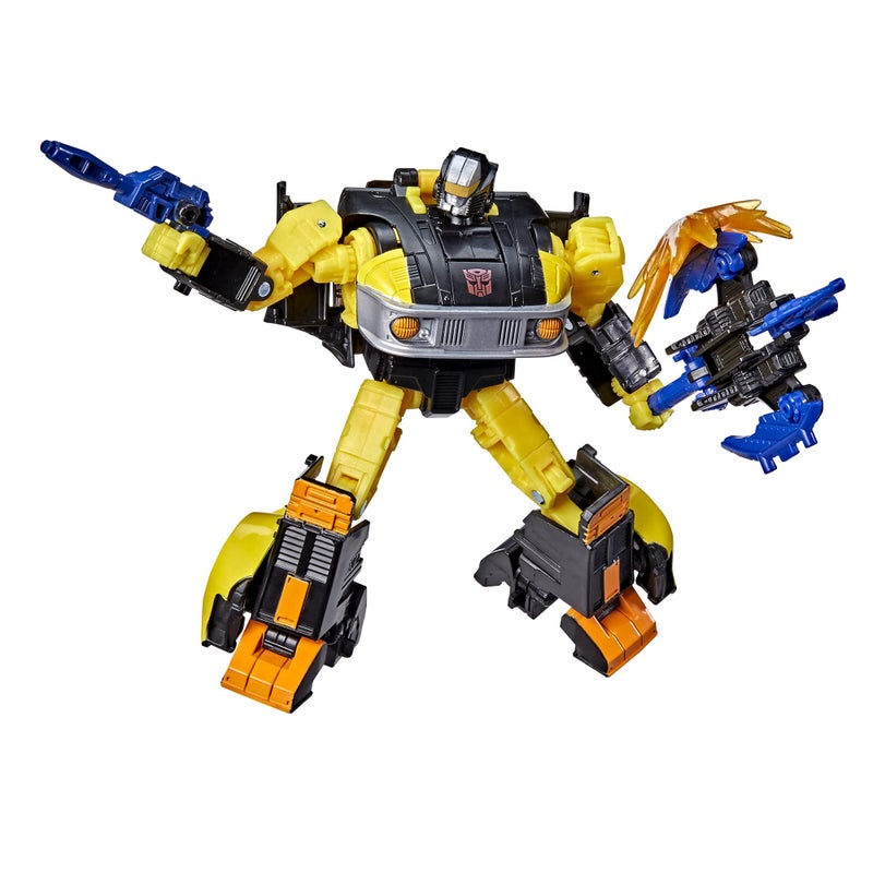 Transformers Generations War for Cybertron Golden Disk Collection Chapter 2, Autobot Jackpot with Sights, Ages 8 and Up, 5.5-inch (Amazon Exclusive) - Image 1