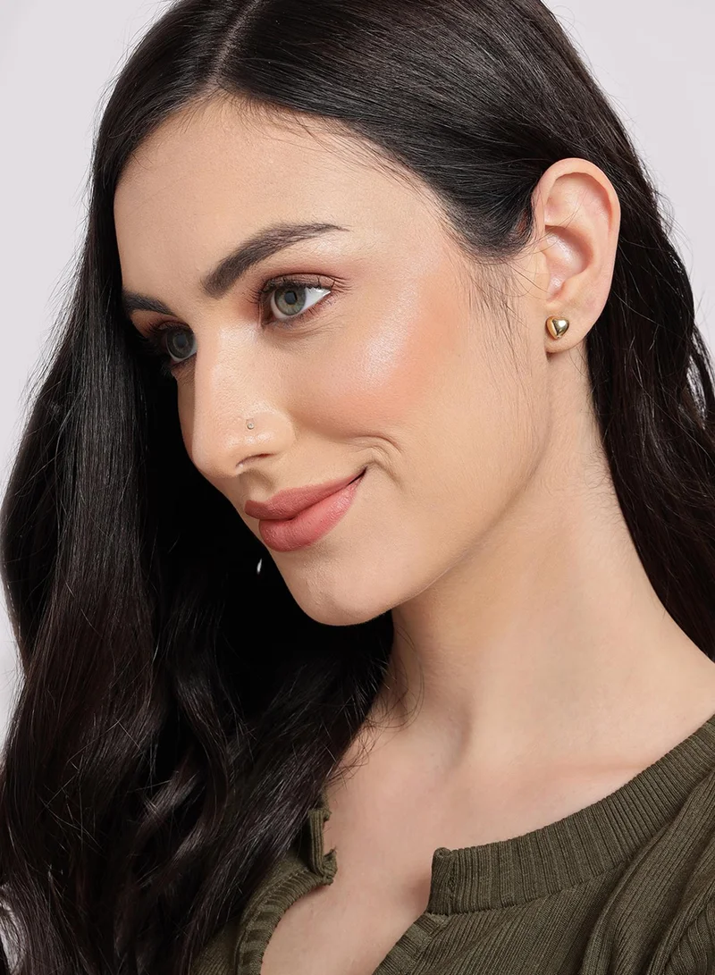 SOHI Set of 12 Contemporary Studs & Hoop Earrings