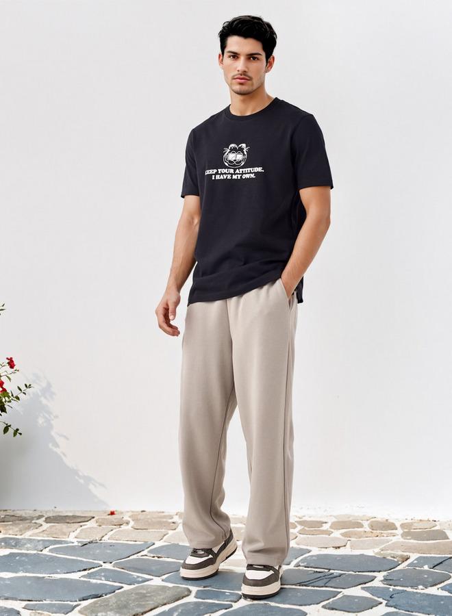 سبلاش فيڤ تيشيرت جارفيلد برقبة دائرية وأكمام قصيرة - Image 2