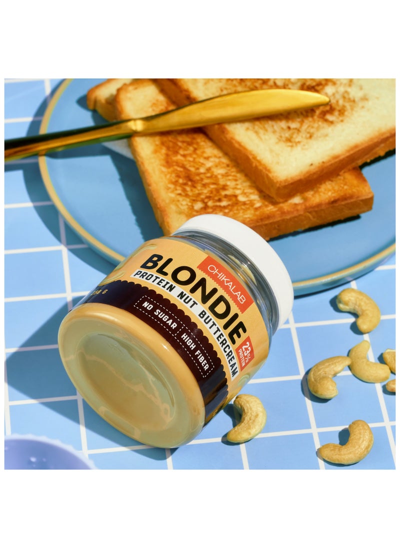 Chikalab Blondie Protein Nut Buttercream No Sugar and High Fiber 250g  - Image 2