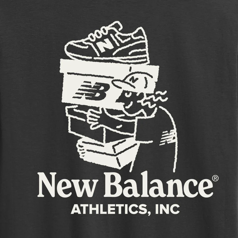New Balance Black Men's Everyday Athlete T-Shirt for Men | Best Price UAE