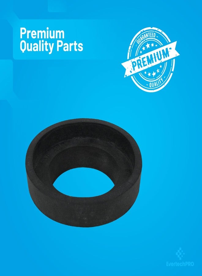 EVERTECHPRO PLB20A031 EvertechPRO Toilet Tank Gasket - High-Quality 2-Inch Round Shape Toilet Gasket in Durable Black Sponge Rubber - Universal Fit, Easy Installation, Reliable Tank to Bowl Gasket - Image 2