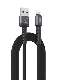 Lightning Data Sync And Charging Cable For Apple iPhone Black