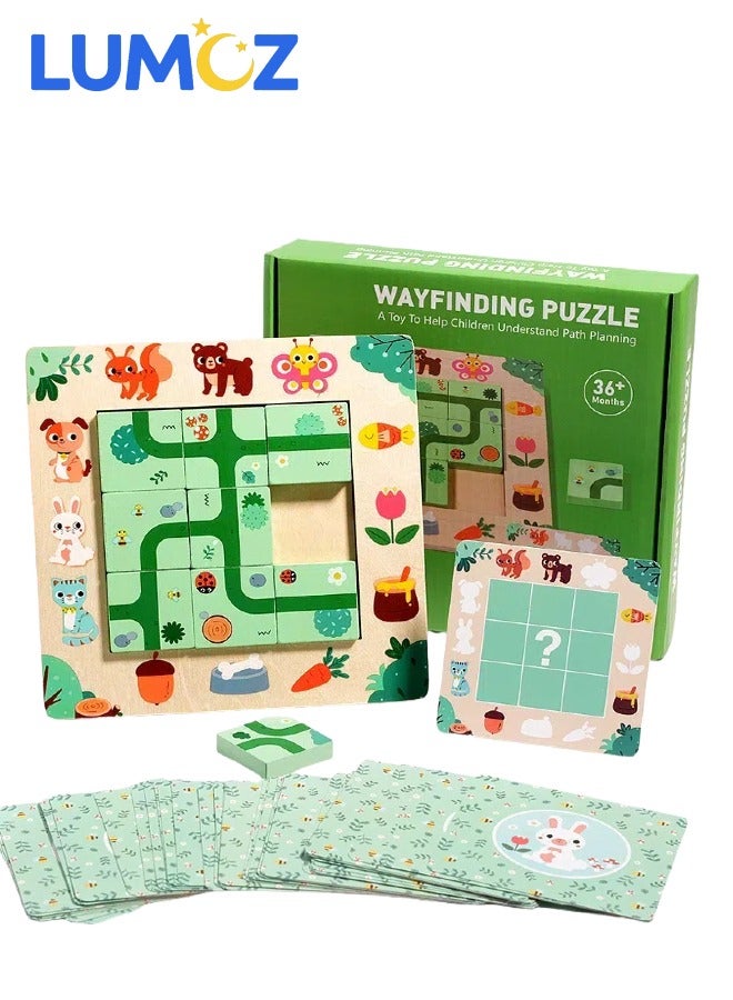 LUMOZ Interactive Educational Gift for Toddlers & Preschool Kids,Children's Maze Puzzle Game, Educational Toy for Early Learning - Image 1
