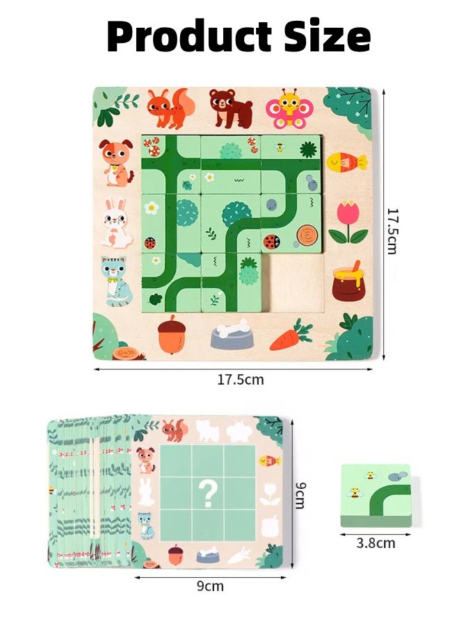 LUMOZ Interactive Educational Gift for Toddlers & Preschool Kids,Children's Maze Puzzle Game, Educational Toy for Early Learning - Image 2