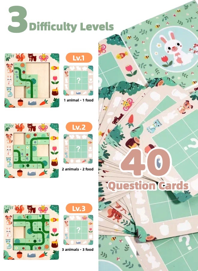 LUMOZ Interactive Educational Gift for Toddlers & Preschool Kids,Children's Maze Puzzle Game, Educational Toy for Early Learning - Image 4