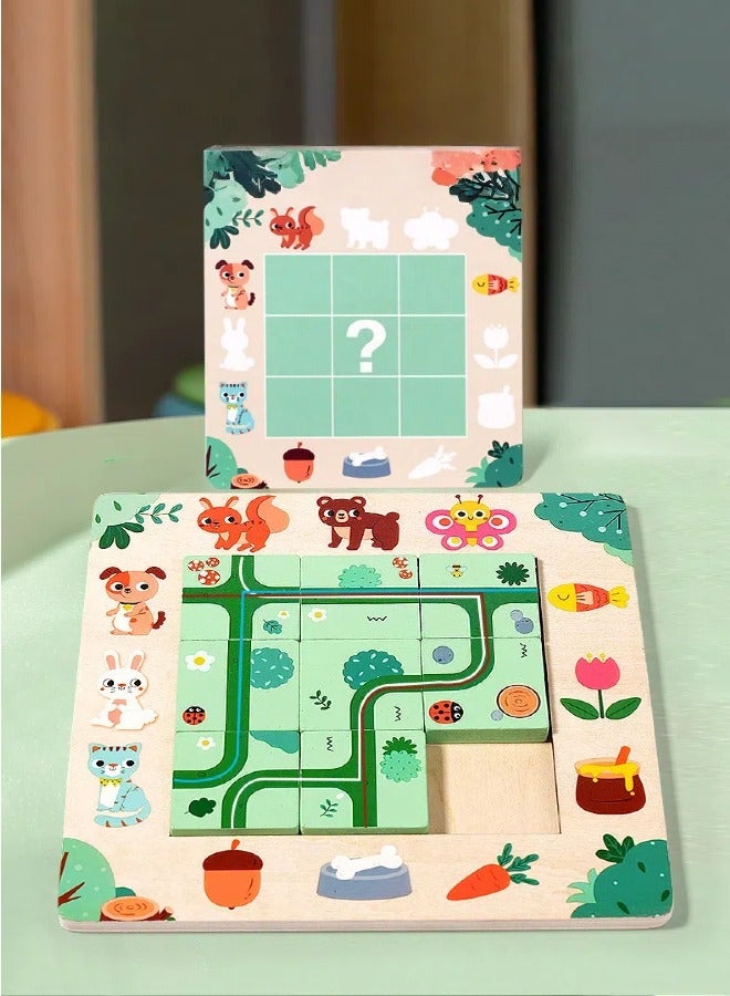 LUMOZ Interactive Educational Gift for Toddlers & Preschool Kids,Children's Maze Puzzle Game, Educational Toy for Early Learning - Image 5