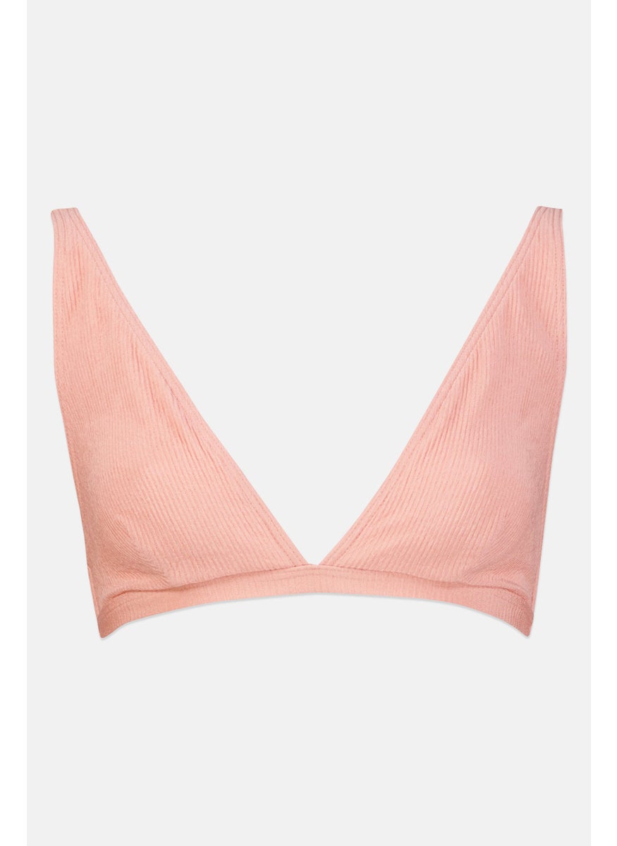Peek & Beau - Women Non Padded Bra, Pink - Image 1