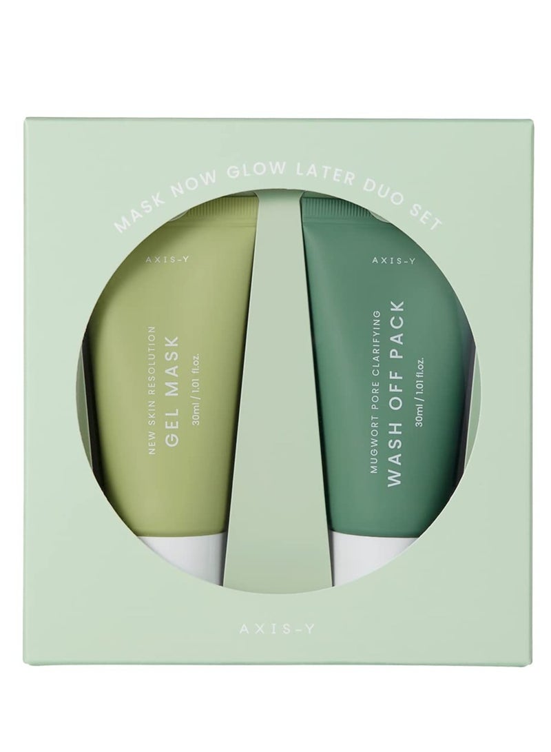 AXIS-Y Mask Now Glow Later Duo Set 30ml - Image 1