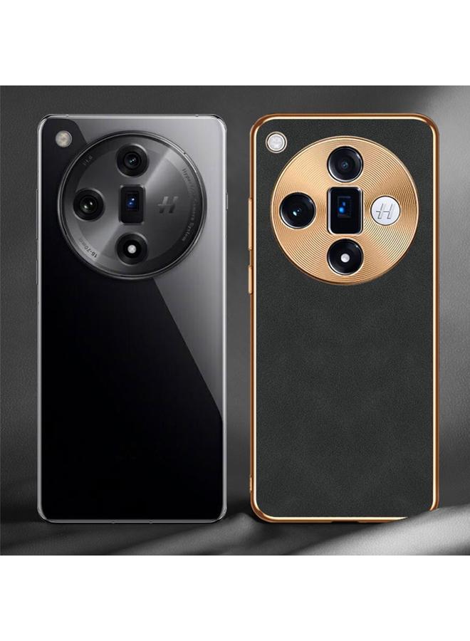 اس-توب جراب هاتف OPPO Reno11 Global مصنوع من جلد الحمل الكهربائي - Image 2