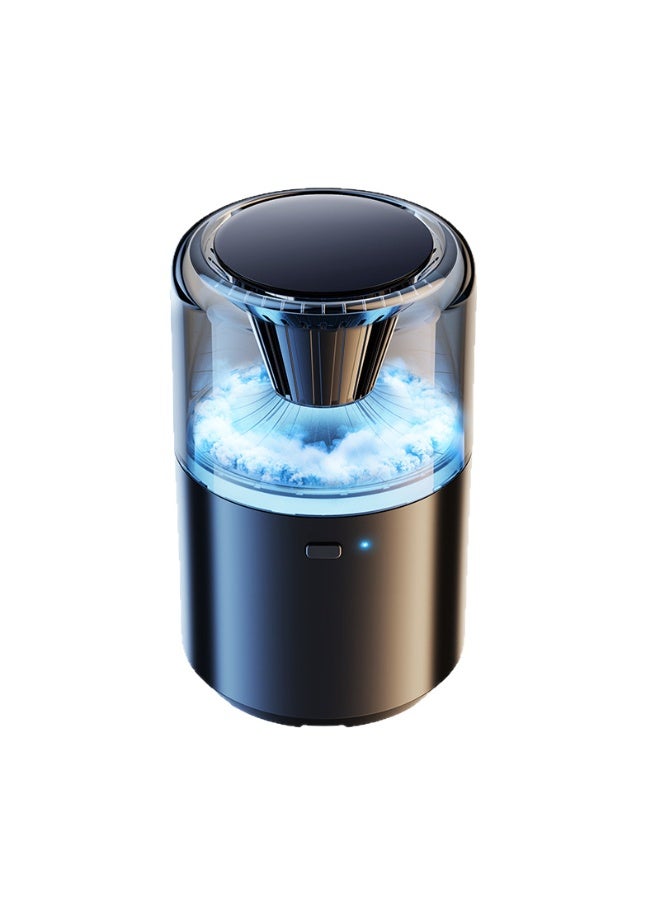 معطر جو للسيارة مع موزع عطور 3 سرعات، إضاءة محيطة 6 ألوان، وشحن USB - Image 1