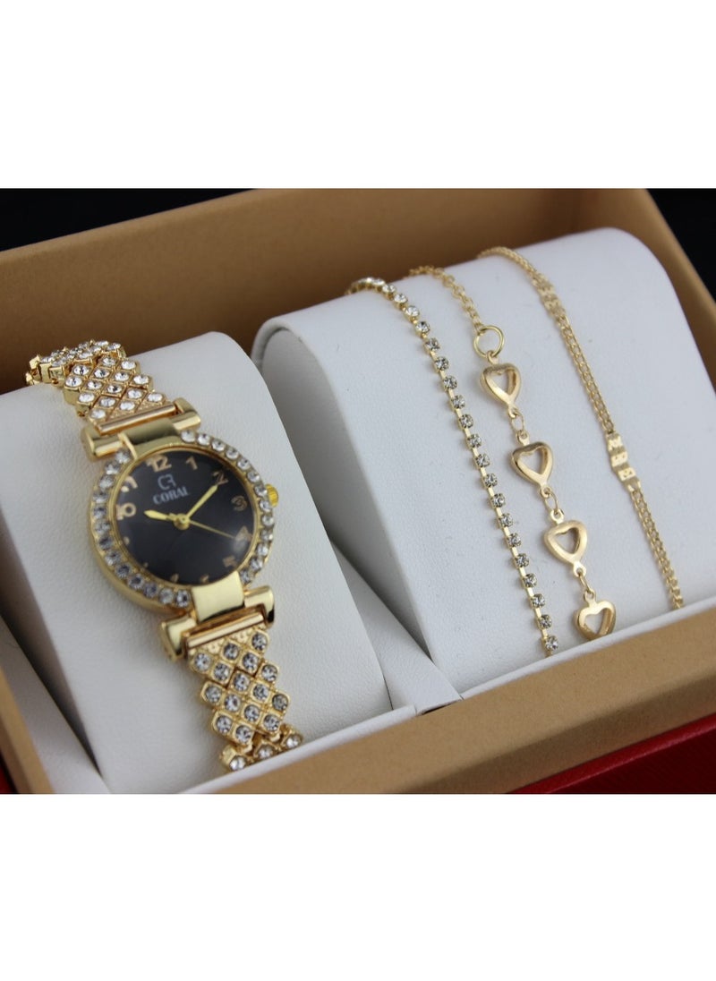Reclaim with Argireline Women's evening watch set 