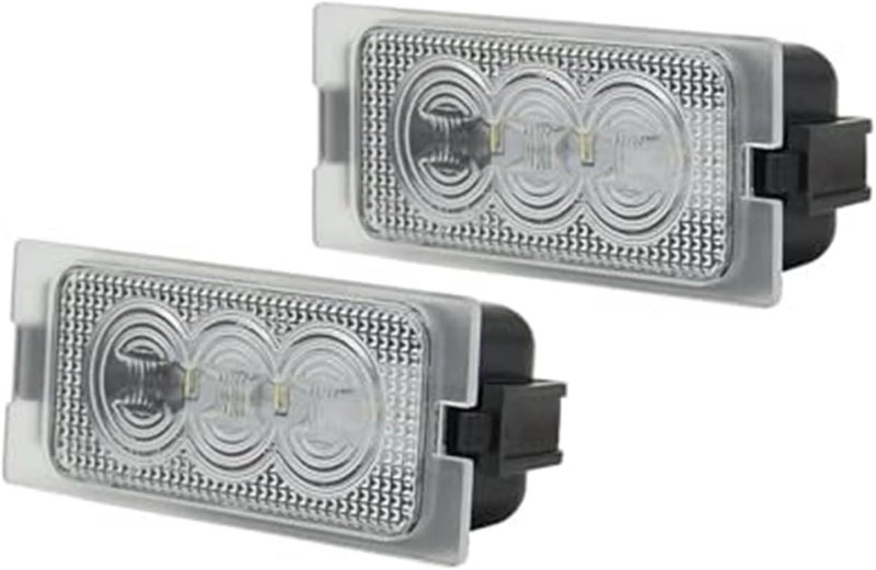 DEMULAX 2Pcs White License Plate Lights - Image 4