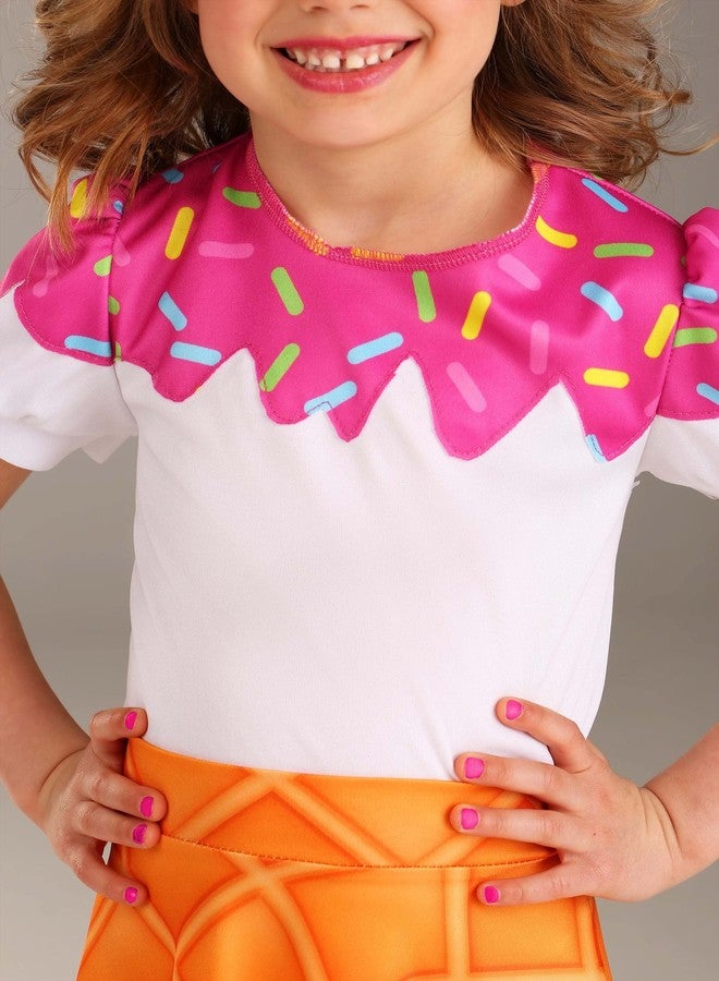 Fun Costumes Ice Cream Cone Costume for Toddler 4T - Image 5