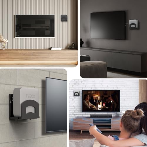 IRONDIY Cable Box Mount,Adjustable Wall Mount Holder for Small and Narrow Devices Like Cable Boxes,DVD Players,Modems,Streaming Media Devices and Other Media Players - Image 5