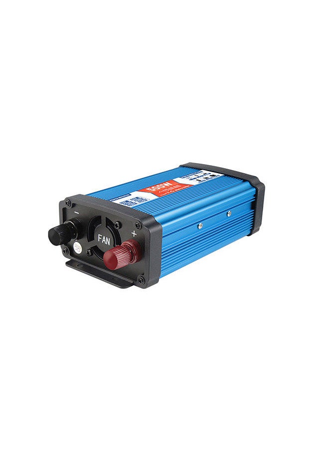 Solar Power Inverter Sine Wave Power Inverter 500W DC 12V to AC 220V-240V Dual USB Port with Digital Display