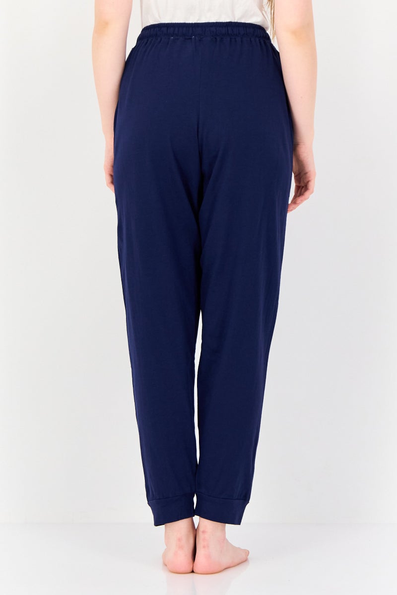 Zivame x Looney Tune Women Drawstring Graphic Print Pyjamas, Navy - Image 2