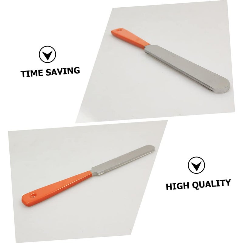 Stainless Steel Guitar Fret File Tool Compact Portable Maintenance for Ukulele Bass - Image 5